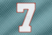 Baseball Numbers Font. SVG, PNG, an Object Graphic by MockupsBox (Thumbnail 9 of 11)