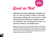 Calibanto, a Script Font by Sentavio (Thumbnail 5 of 6)