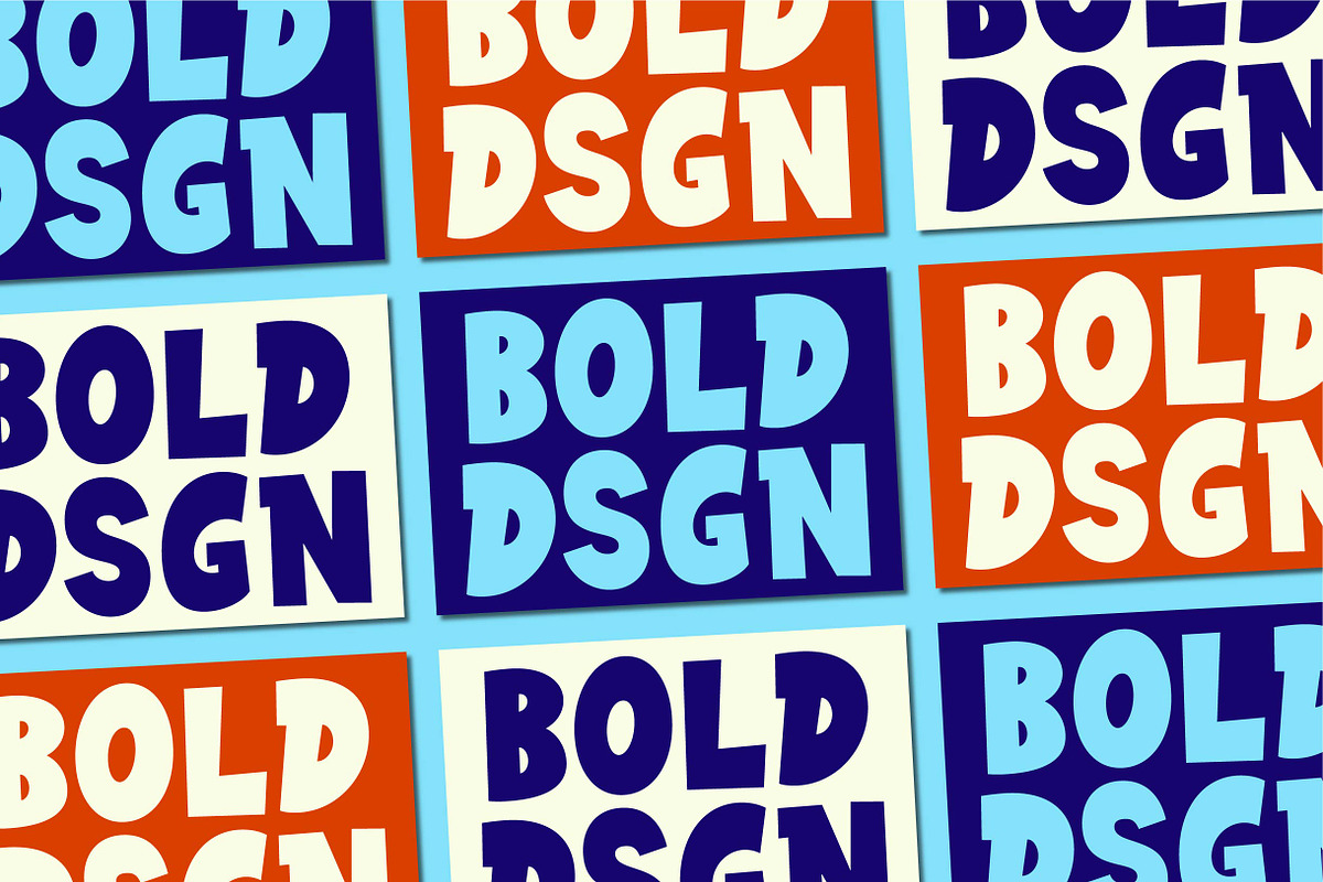 Dumbo - Bold Display Font, a Sans Serif Font by GroovyFontCo (Photo 6 of 9)