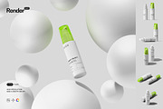 Pump Bottle Mockup Set, a Product Mockup by Renderteam (Thumbnail 1 of 16)