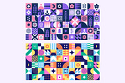 Geometric Pattern Compositions, a Decorative Illustration by Léo Alexandre (Thumbnail 13 of 25)