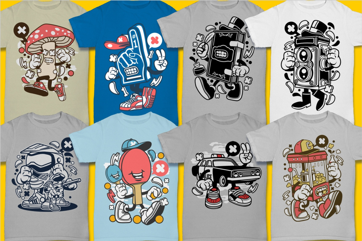 Cartoon Vector #3 Design Bundle, an Illustration by roach_graphic (Photo 14 of 18)