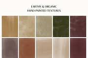 Hand-Painted Earthy Organic Textures, a Texture Graphic by Lana Elanor (Thumbnail 9 of 10)