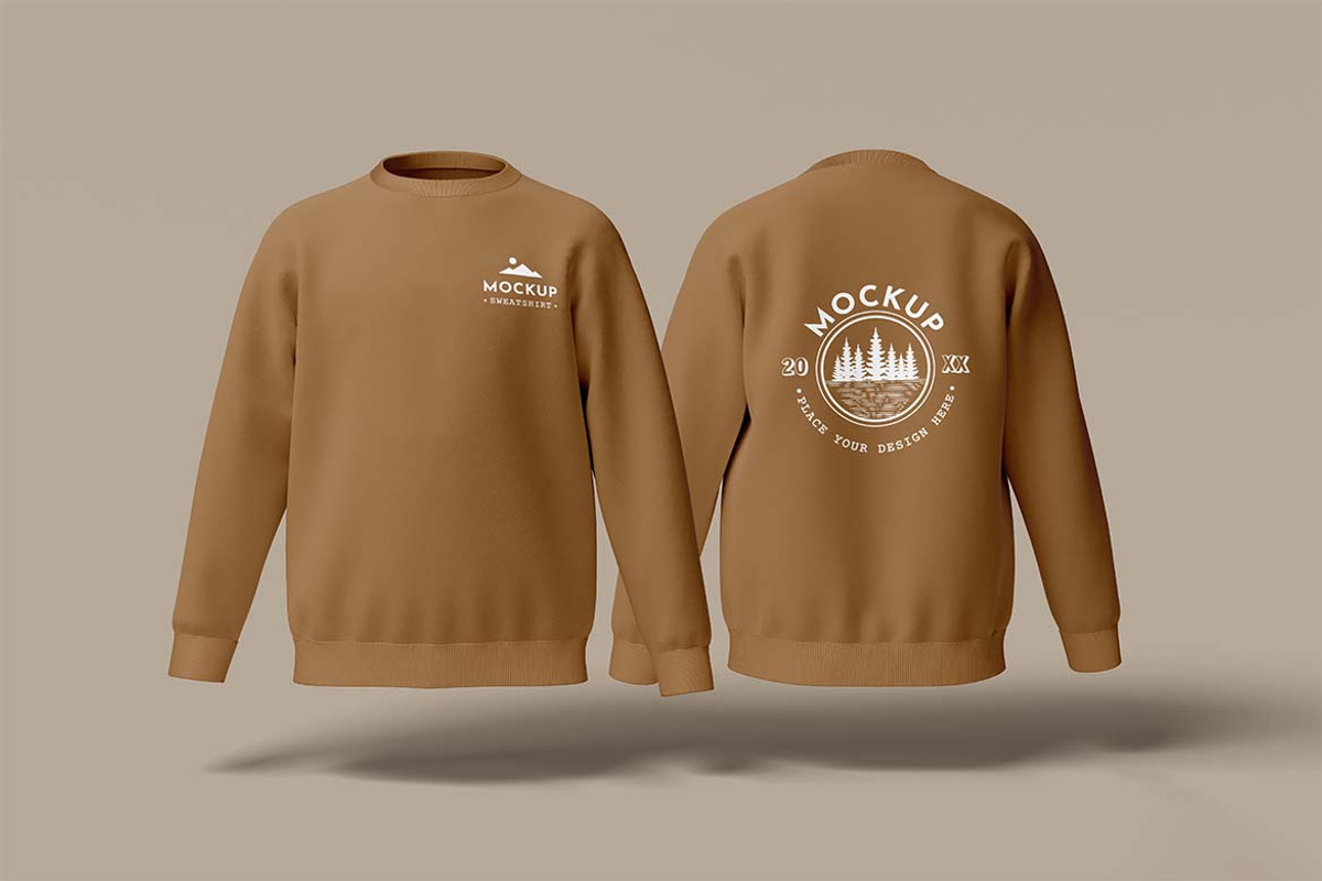 Sweatshirt Mockup, a Shirt Mockup by Eka Restu D. Putra (Photo 4 of 5)