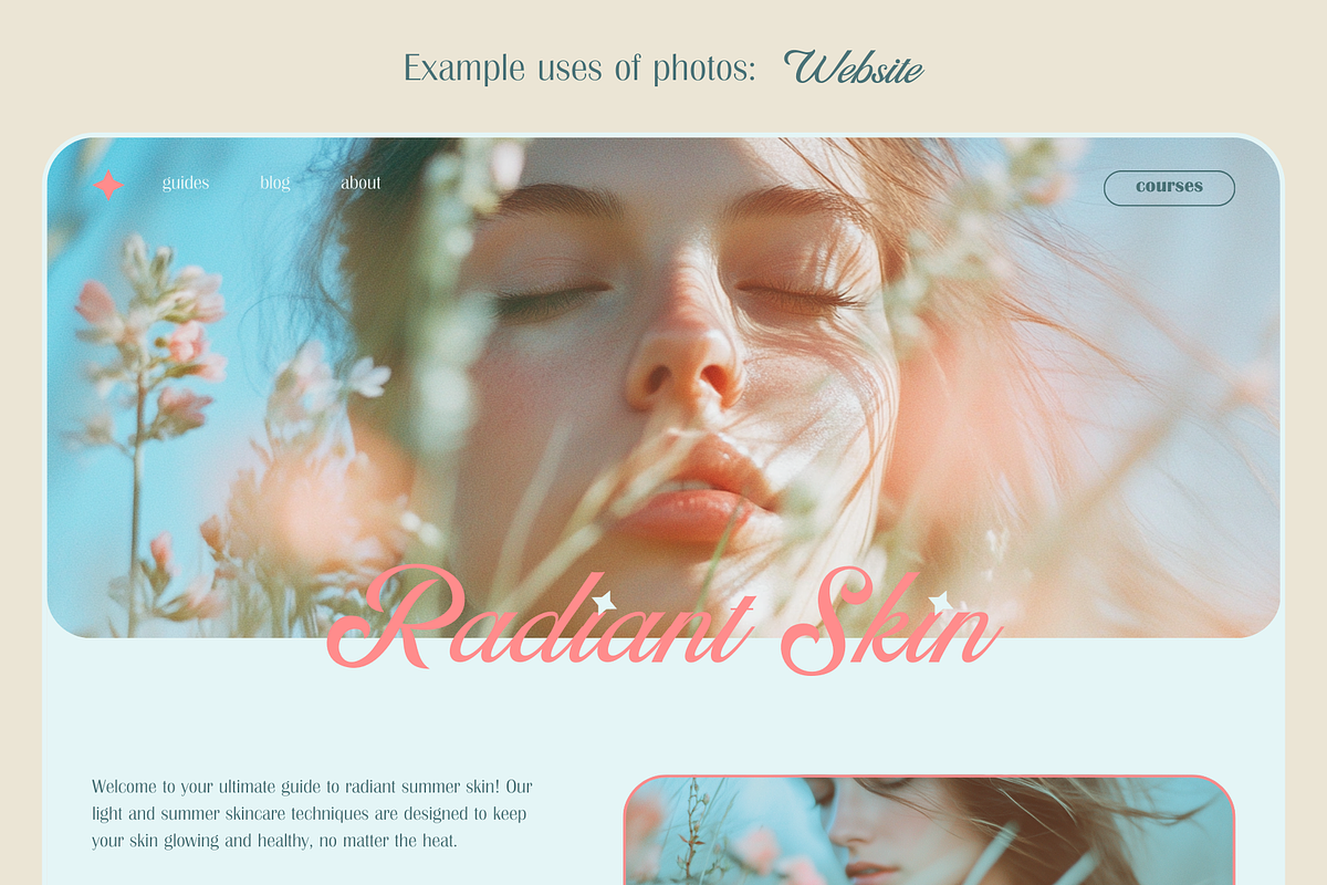 Floral Daydream | Brand Images Vol 1, a Beauty & Fashion Photo by Eon.design (Photo 9 of 10)