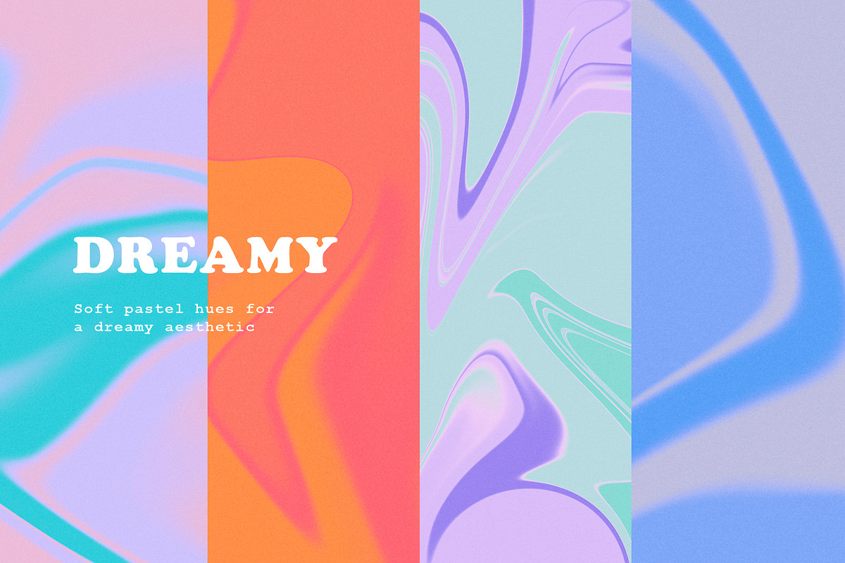 Groovy Gradient Textures, a Texture Graphic by GraphicsByKassy (Photo 4 of 8)