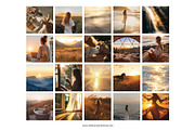 Golden Hour Brand Kit + Stock Images, a Branding & Logo Template by The Brand Alchemists (Thumbnail 5 of 10)