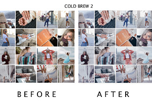 5 Mobile Presets COLD BREW