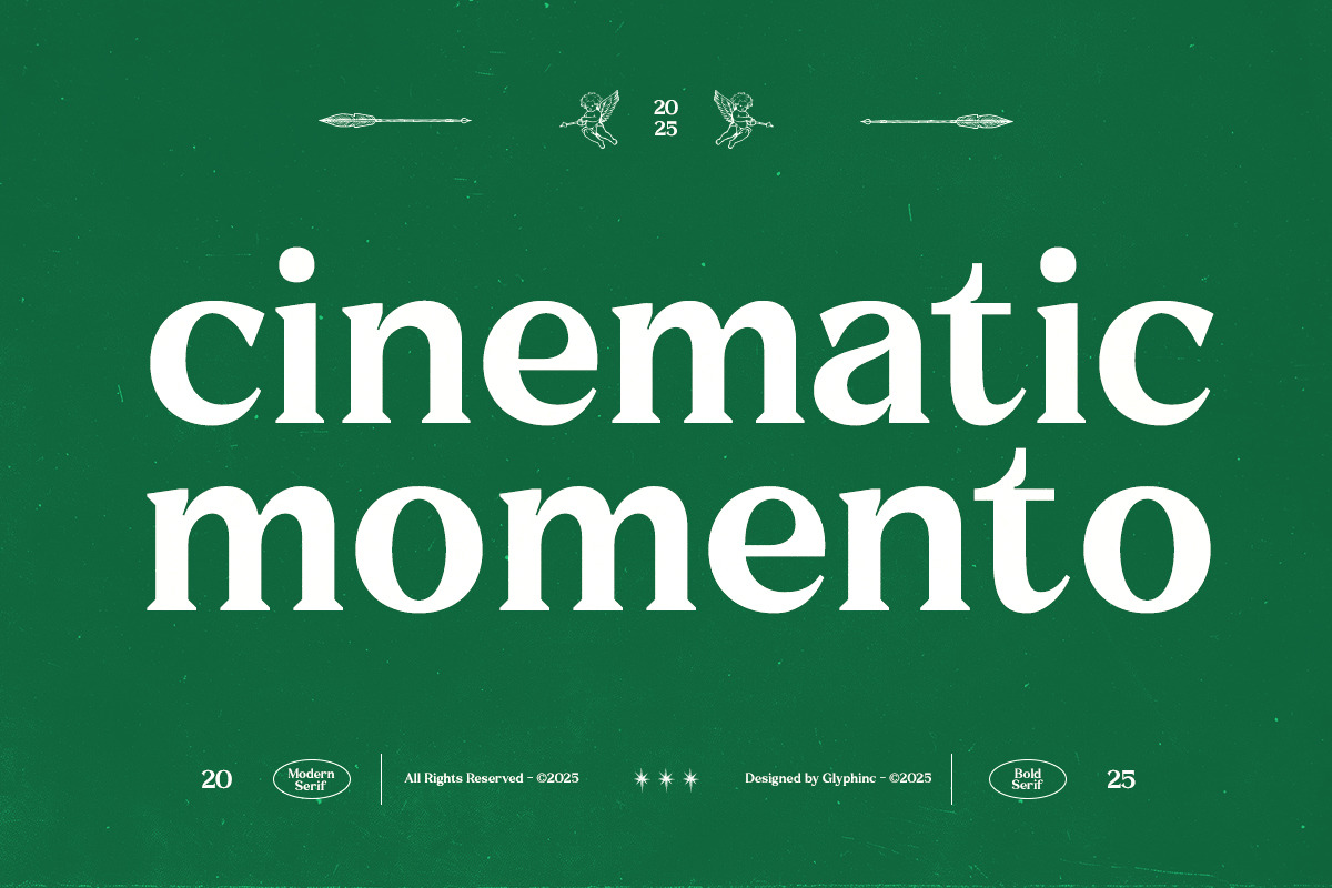 GC Commune – Modern Inktrap Serif, a Serif Font by Glyphonic (Photo 2 of 16)