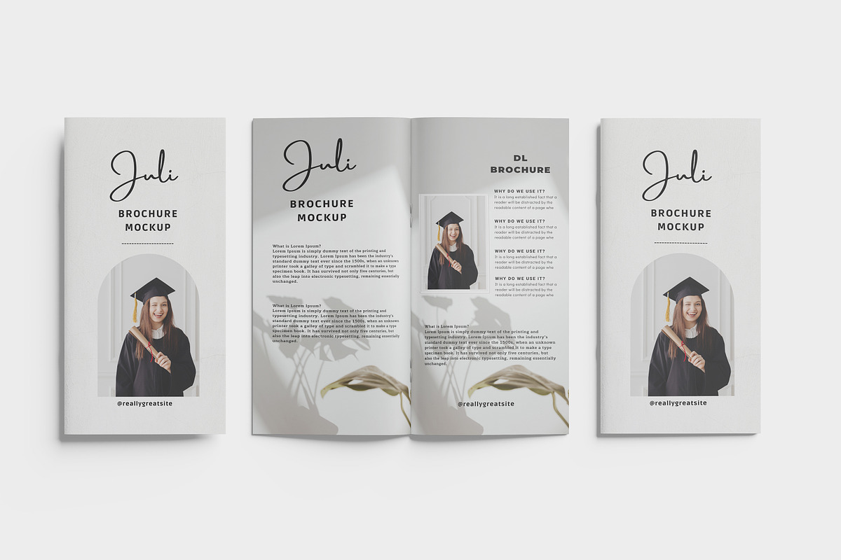 DL Brochure / Magazine Mockup, a Print Template by mahhyud (Photo 2 of 11)