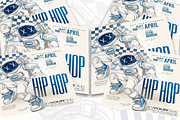 Hip Hop Music Flyer, a Flyer Template by regalDRAW (Thumbnail 4 of 4)
