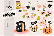 Wickedly Delicious Halloween, a Seasonal Illustration by CreaFlowDesign (Thumbnail 2 of 8)