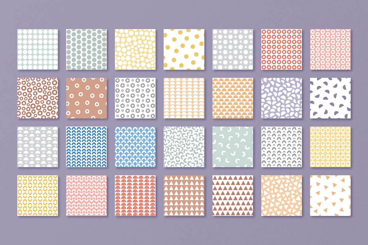 Geometric Abstract patterns, a Pattern Graphic by MaNechaeva (Photo 3 of 12)