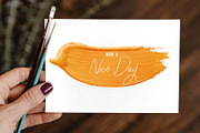 Painterly brush strokes, a Templates & Theme by Ksusha shop (Thumbnail 7 of 8)