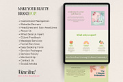 Canva Colorful Vibrant Website, a Landing Page Template by HAYAG Creatives (Thumbnail 3 of 8)