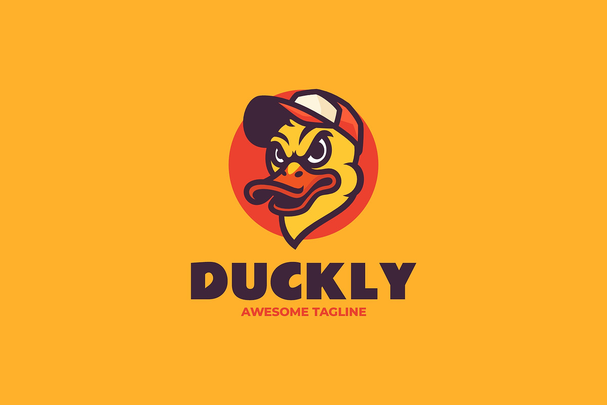 Mascot Duck Logo Design, a Branding & Logo Template by Artnivora.Std