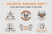 Halloween Massive Bundle, a Branding & Logo Template by AkimD (Thumbnail 8 of 16)