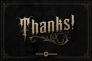 Heretic Blackletter Font Family, a Blackletter Font by StockMamba (Thumbnail 13 of 13)
