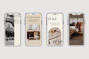 Cafe Society Social Media Templates, a Social Media Template by Le Maison Bohem (Thumbnail 2 of 11)
