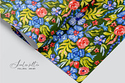 Vibrant Botanical Garden Pattern, a Pattern Graphic by SirenaArt (Thumbnail 11 of 12)