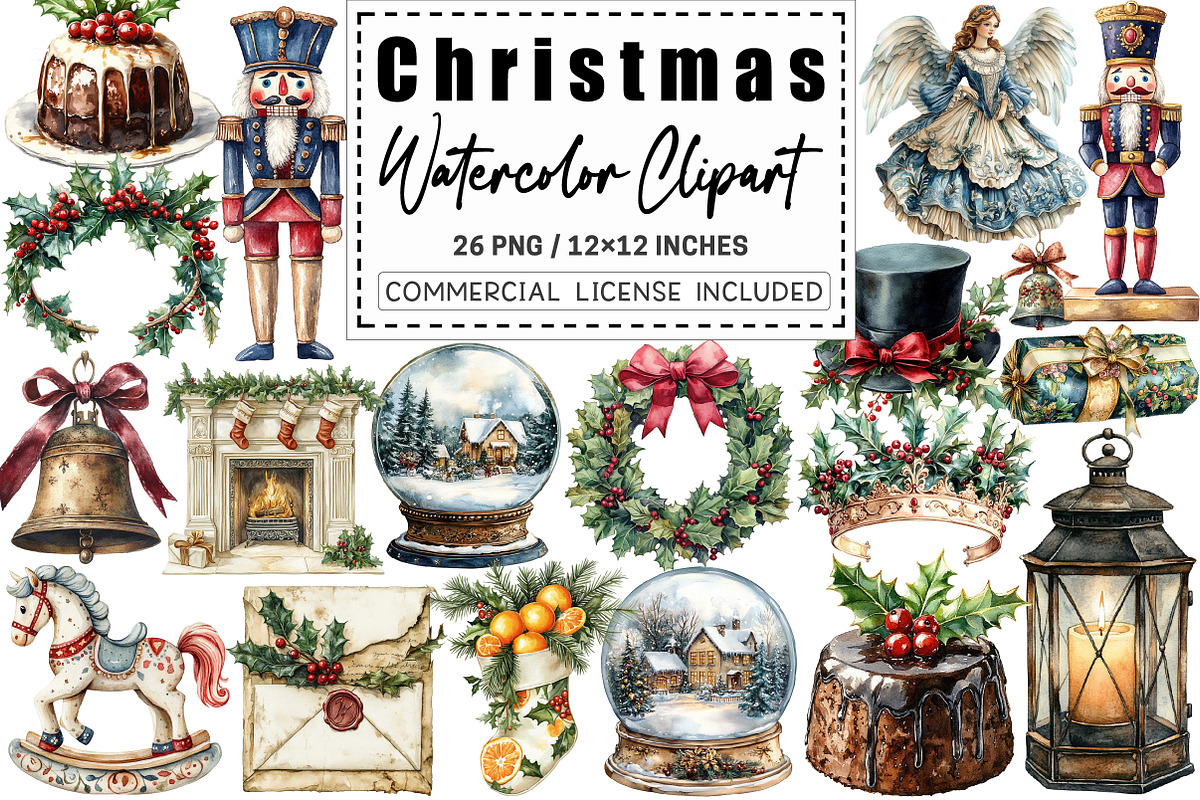 Victorian Christmas Sublimation, a Graphic by CitraGraphics (Photo 1 of 3)