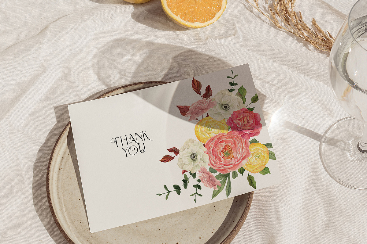 Garden Party Watercolor Florals, a Decorative Illustration by Catch the Dream Art (Photo 13 of 13)