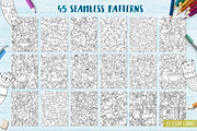 90 Coloring Pages Collection, an Illustration by Gulnara Sabirova (Thumbnail 10 of 22)
