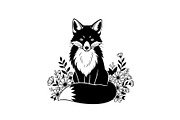 Cute Fox Silhouette Bundle, an Illustration by Designs_River (Thumbnail 11 of 31)