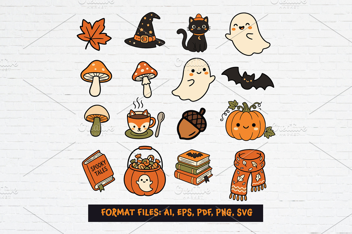 HandDrawn Fall Festival Halloween, a Seasonal Illustration by Guavanaboy (Photo 2 of 3)