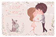 I Love You • romantic collection, a Decorative Illustration by MeadowFox (Thumbnail 1 of 8)