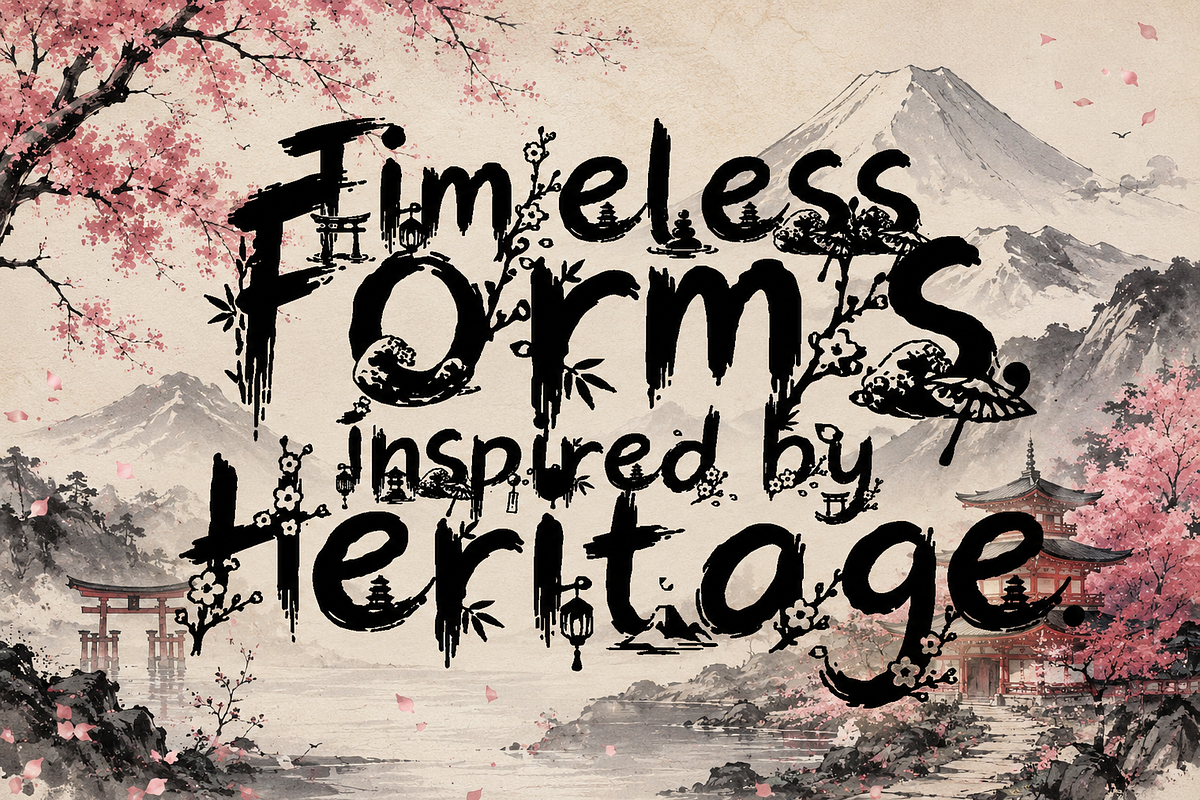 SumiBlossom - Japanese Art Font, a Script Font by HypeWorksCo (Photo 6 of 13)
