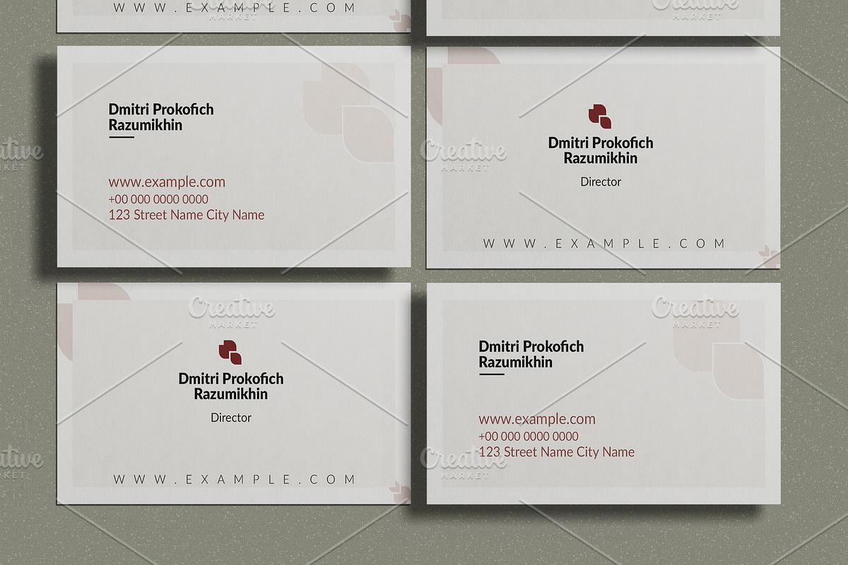 Business Card, a Business Card Template by ClickPaint_Studio (Photo 3 of 4)