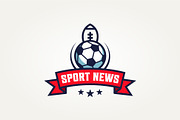 sport news live score icon logo, a Branding & Logo Template by Blazybone (Thumbnail 1 of 2)