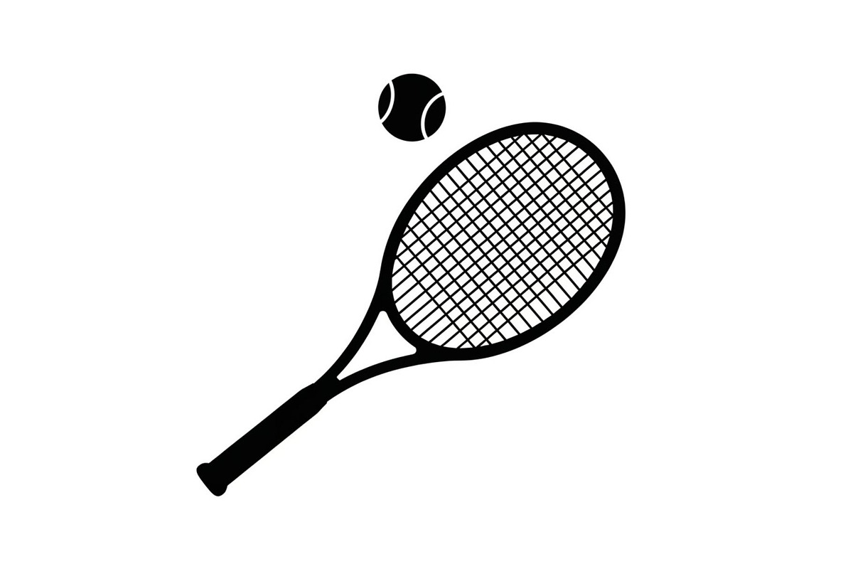 Tennis Racket Icon Silhouette Bundle, an Illustration by Designs_River (Photo 44 of 51)
