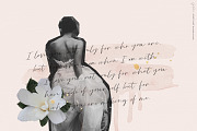 Golden, a romantic script & art, a Script Font by Angele Kamp (Thumbnail 2 of 13)