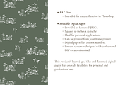 Flamingo Toile Illustrated Pattern, a Background Graphic by Hughes Studio (Thumbnail 7 of 8)