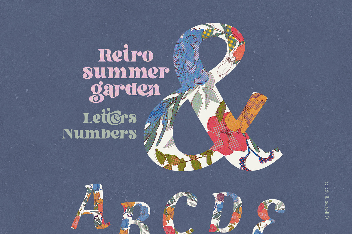 Retro Floral Summer Garden, an Object Illustration by Colden Blue (Photo 8 of 11)