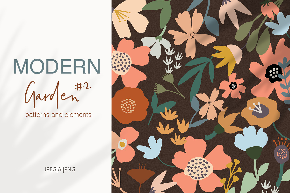 Modern Floral Bundle, an Illustration by Sweet Fig (Photo 4 of 13)