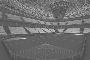 Winter Olympic Stadium 13000 Seats