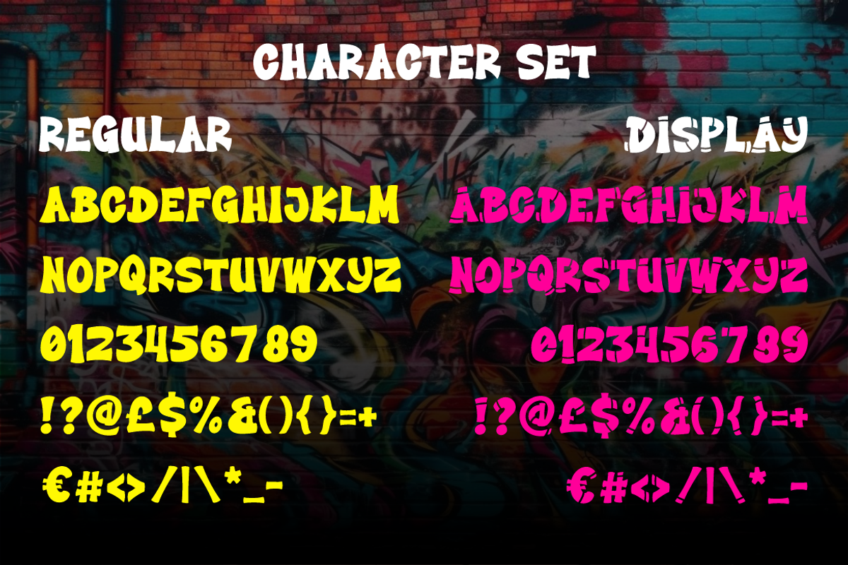 Stretzo Graffiti Font, a Font by PutraCetol Studio (Photo 5 of 5)