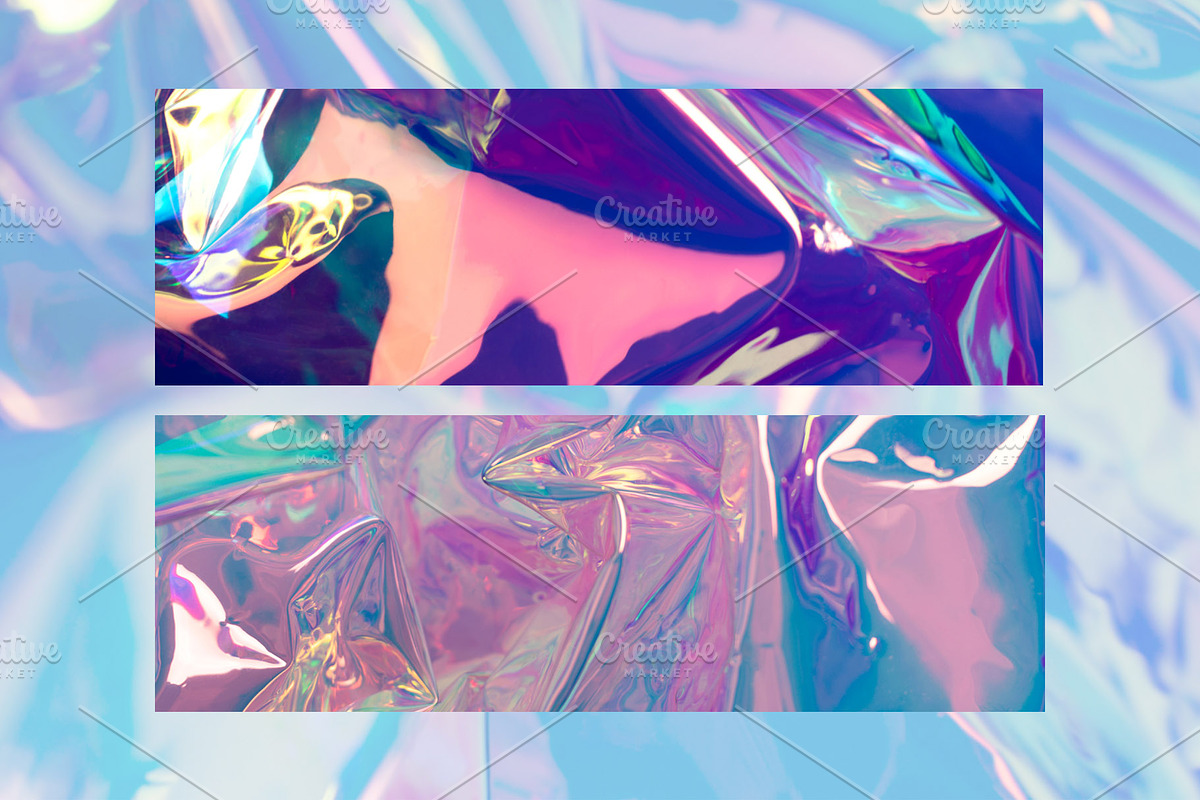 Holographic textures #1 - banners, a Texture Graphic by rorygez fresh (Photo 12 of 13)
