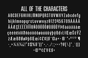 CS Gretel – Condensed Font, a Sans Serif Font by Craft Supply Co. (Thumbnail 8 of 8)