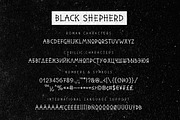 Black Shepherd, a Font by chekart (Thumbnail 5 of 5)