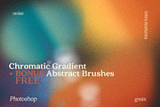 Retro Gradient Colors PS +Free Brush, a Gradient Add-On by Alexiva (Thumbnail 1 of 9)