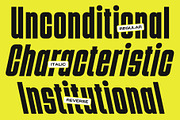 CS Alford – Condensed Font, a Sans Serif Font by Craft Supply Co. (Thumbnail 3 of 8)