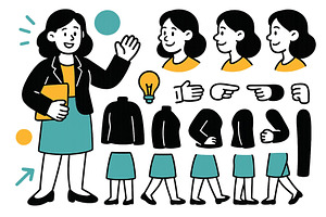 Creative vector illustration, a Person Illustration by ZinetroN