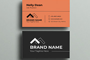 Modern Corporate Business Card, a Business Card Template by MightyDesign (Thumbnail 3 of 6)