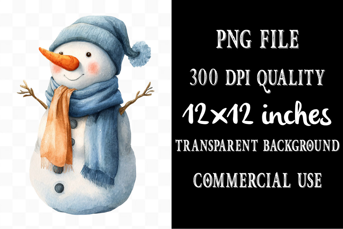 Watercolor Holiday Clipart Bundle, an Illustration by Designking (Photo 4 of 5)