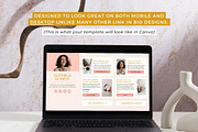 Link In Bio Template | Boho Coach, a Landing Page Template by Ciera Design Templates (Thumbnail 5 of 9)