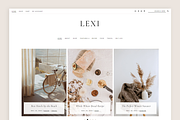 Lexi Theme • Genesis Child Theme, a WordPress Template by Code + Coconut (Thumbnail 1 of 8)